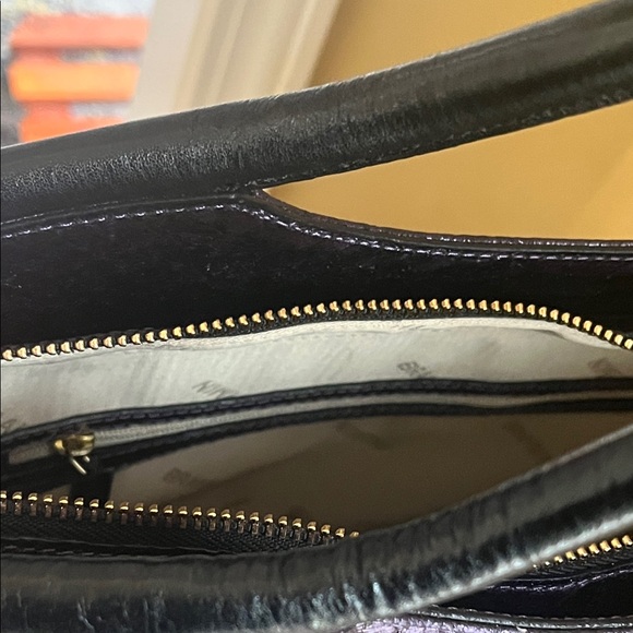 Brahmin Purple and Black Satchel - Picture 8 of 13